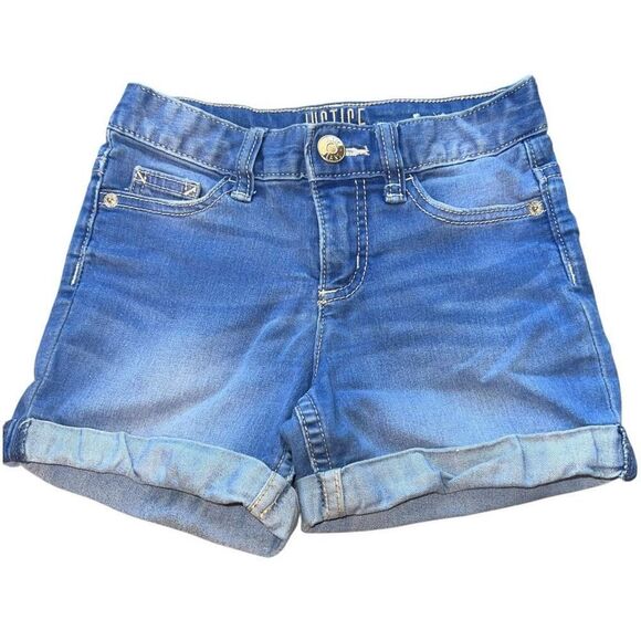 Justice Other - Justice Cuffed Jean Shorts Kids - Size 10 Slim